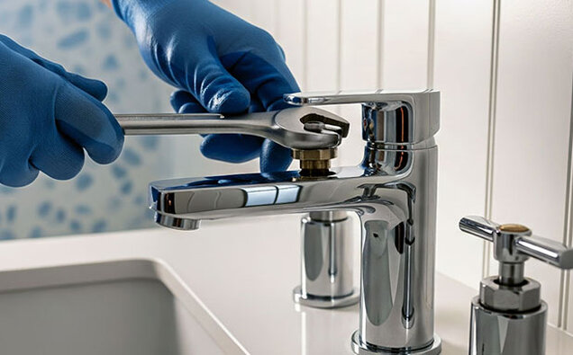 Plumber Faucet Adjustment